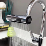 Kitchen Faucet with Rainfall, Waterfall,