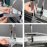 Kitchen Faucet with Rainfall, Waterfall,